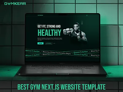 Gymkear Fitness Elementor Website Template design designtocodes fitness fitness website design gym templates gymkear one page personal wordpress