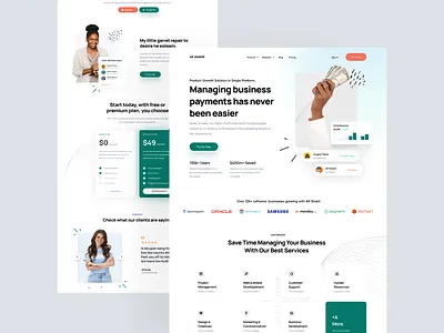 Payment website design