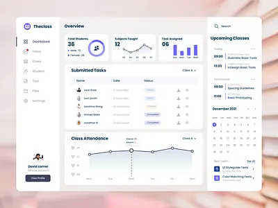 Study website design