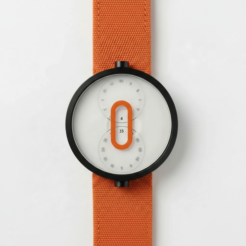 Capsule watch clock conceptdesign industrialdesign minimaldesign modernwatch productdesign timepiece watchconcept watchdesign wristwatch