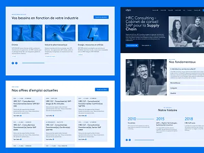 A Premium & Human Website Experience for HRC Consulting ui ux webdesign website