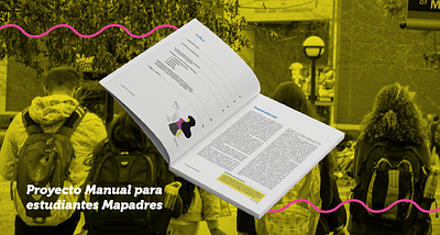Manual MAPADRES Tutores UTEM-PACE book brand branding design designer editorial graphic design typography university