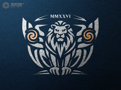 Lion Butterfly Hybrid Logo abstract wings animal emblem animal fusion logo branding butterfly logo butterfly wings logo fantasy animal logo heraldic logo hybrid logo lion butterfly logo lion hybrid logo lion logo logo luxury branding premium branding premium logo winged lion symbol