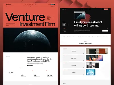 Venture FZ - Professional Services Website Template brandidentity businesswebsite creativeweb digitalfinance investmentfirm investorwebsite modernwebdesign portfolioshowcase professionaldesign responsivedesign startupecosystem startupinvesting thoughtleadership uxuidesign vcwebsite venturecapital webdesigninspiration webflowcommunity webflowtemplate websiteshowcase