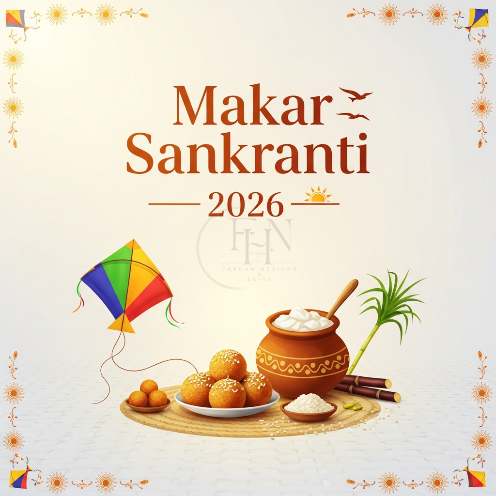 Makar Sankranti 2026 Social Media Designs adobe branding canva client designs design graphic design photoshop poster social media