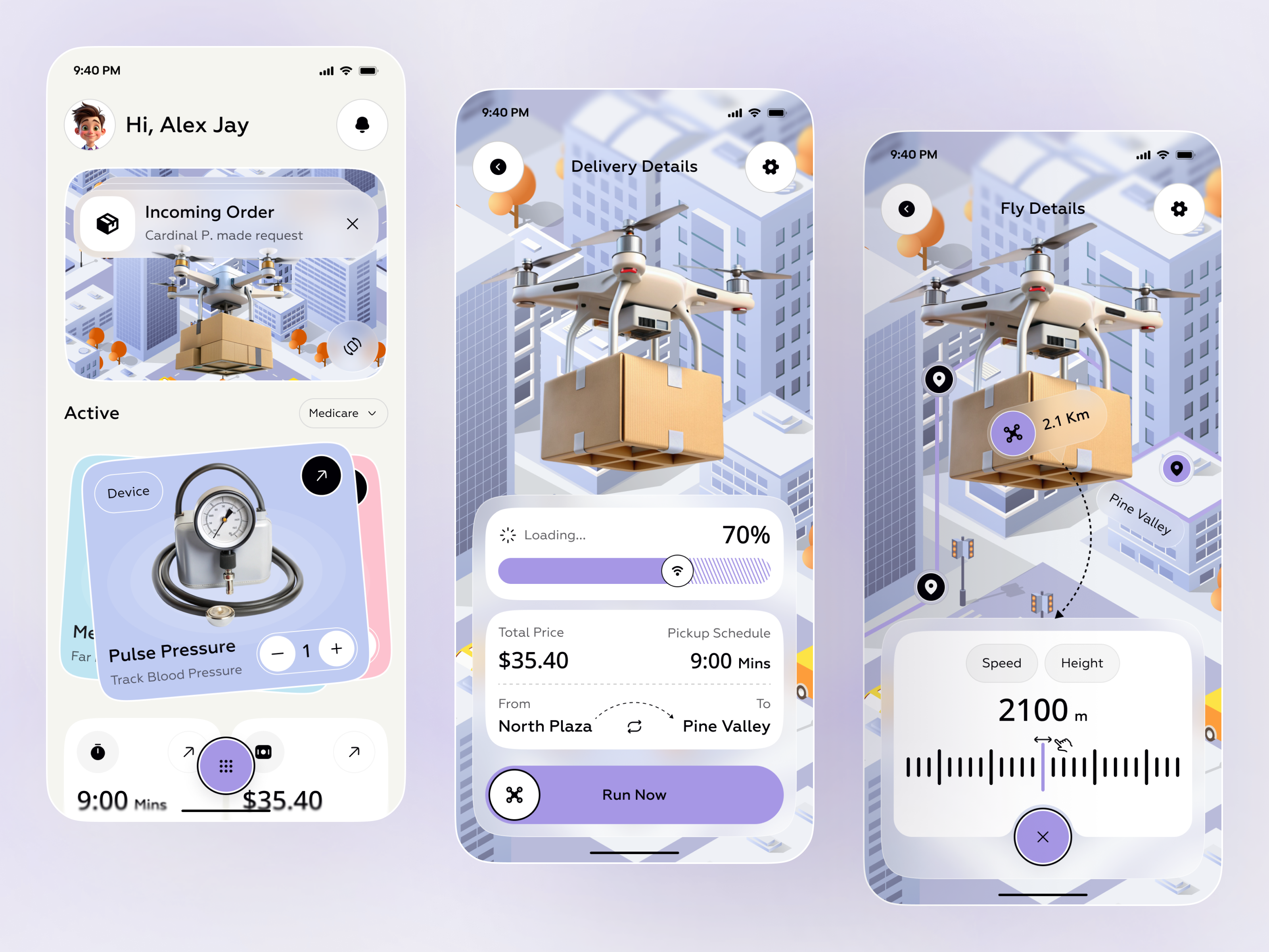Example of Mobile App UI/UX Design