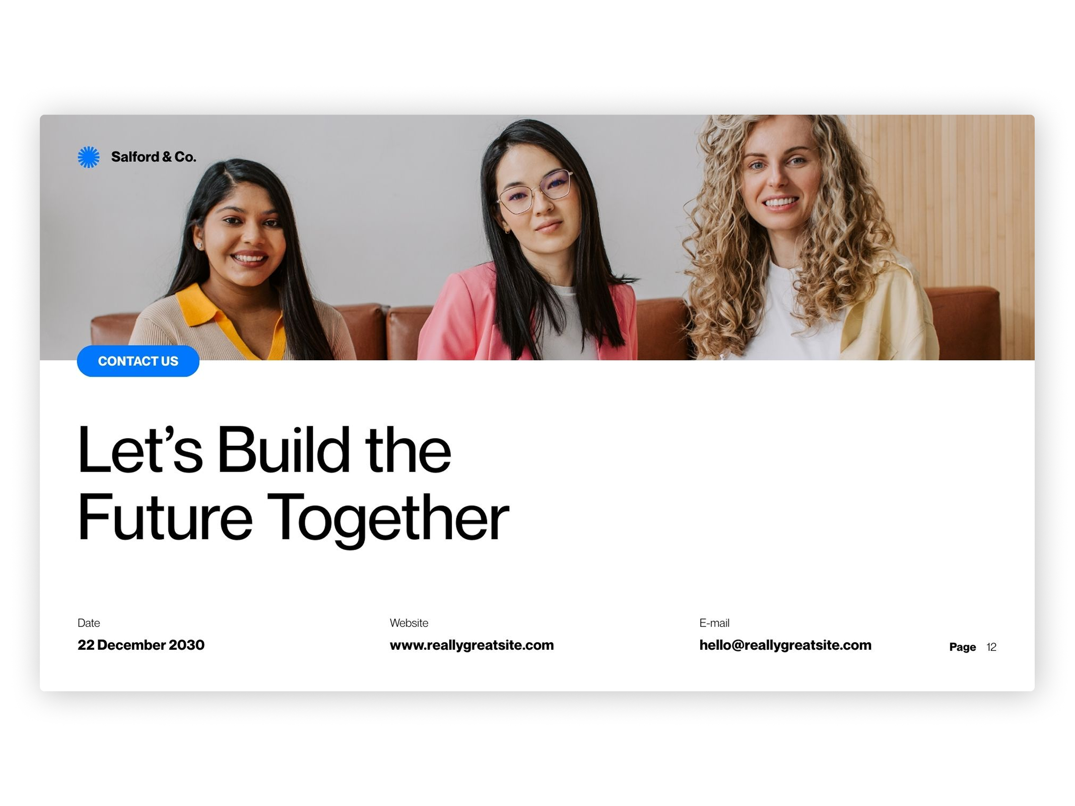 Example of Investor Ready Pitch Decks