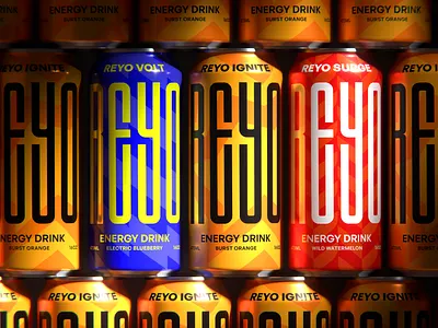 Energy Drink | Branding | REYO brand identity branding graphic design logo logo design visual identity