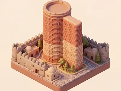 Cities Diorama 3D 3d baku cities diorama london