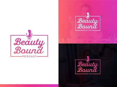 Beauty Bound – Podcast Logo Design Concept aura beautybrand beautylogo branding cosmeticlogo design elegantlogo graphicdesign haircarelogo illustration letterlogo logo luxurylogo skincarelogo typography typographylogo vector
