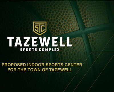 Tazewell Sports Complex design digital design digital media graphic design presentation design