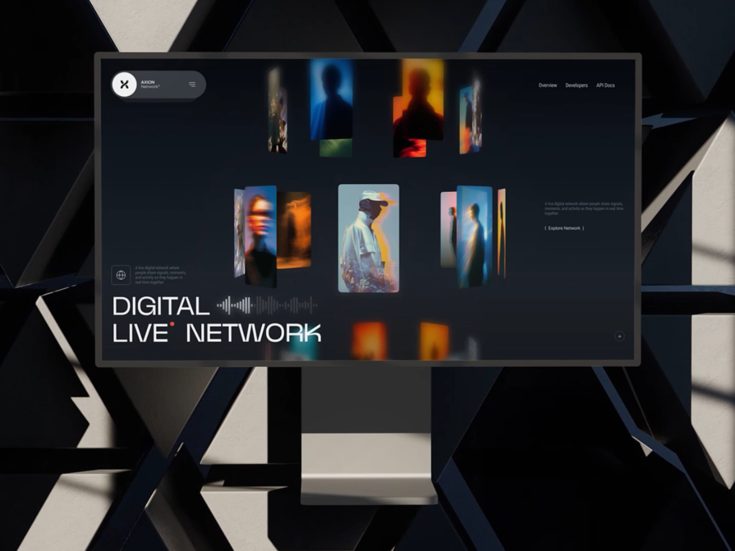 Axion Network — a live digital presence platform 🌐 by DESH. Group on  Dribbble