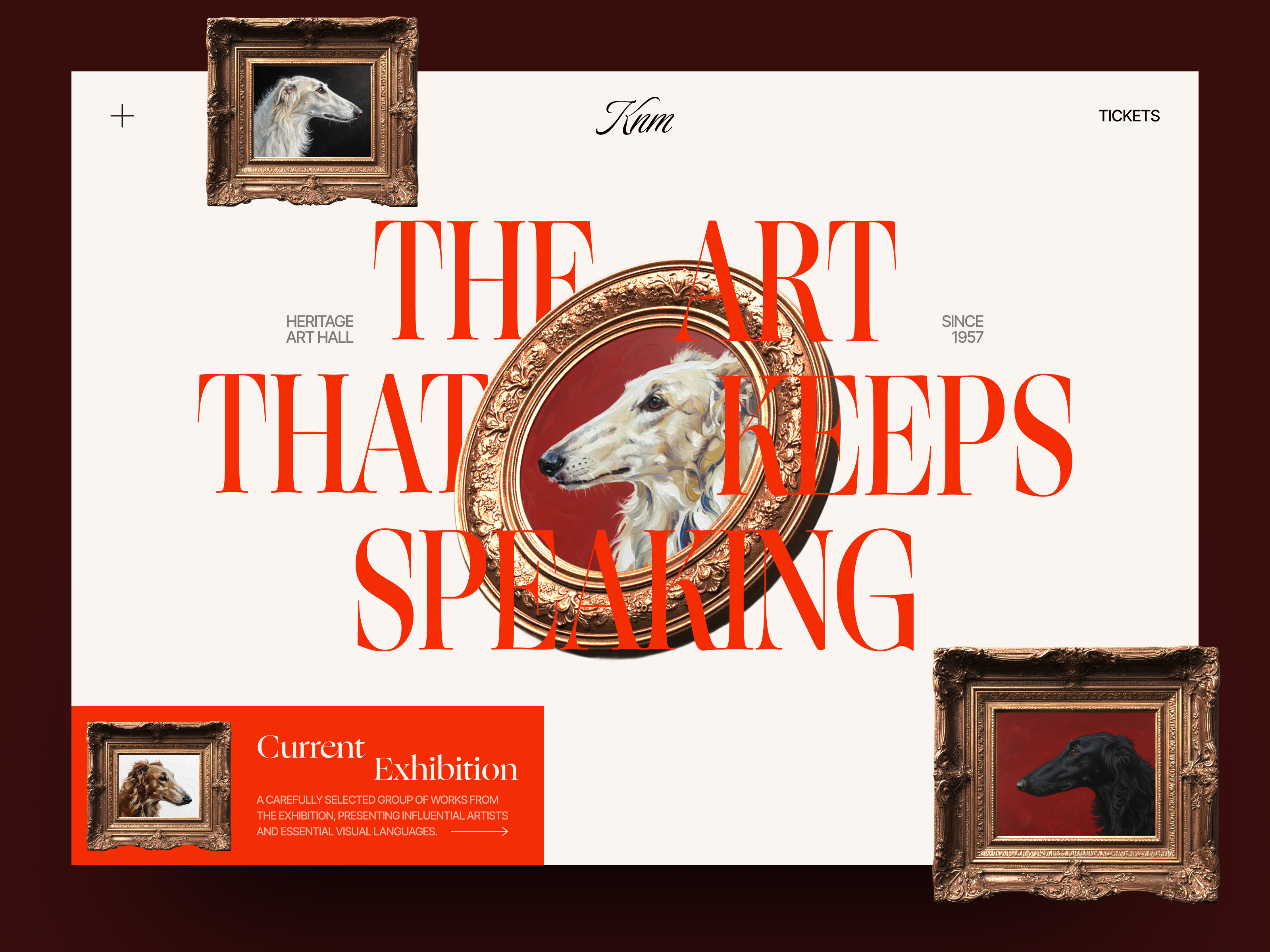 Example of Website Design Concept