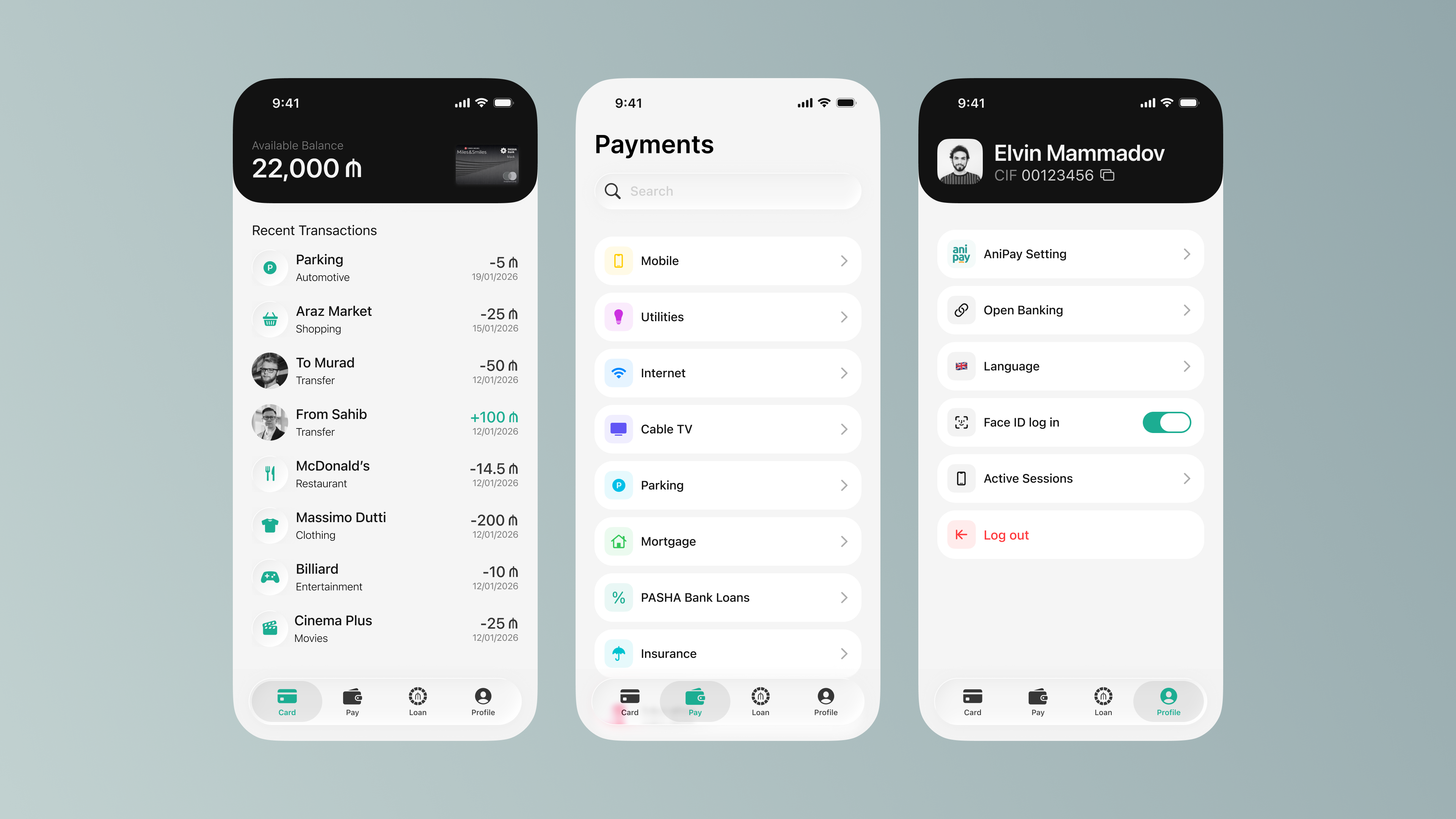 Example of Clean Mobile App Design