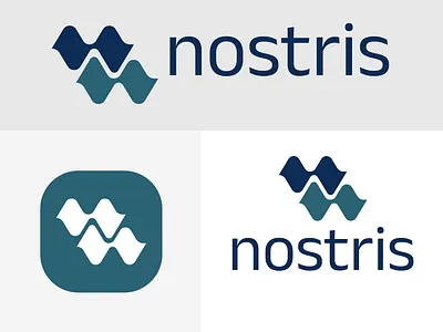 Nostris saas, fintech logo branding elegant emblem fintech geometric logo icon letter n logo logo design logotype minimalist modern logo modern tech logo n n logo saas symbol tech logo vector