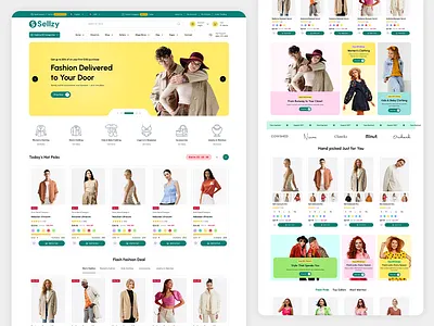 🚀 Sellzy – Fashion Multivendor eCommerce Tailwind CSS Template beauty design branding case study css dokan ecommerce fashion fashion ecommerce graphic design html multivendor nextjs shop store tailwindcss ui ui template ux vuejs