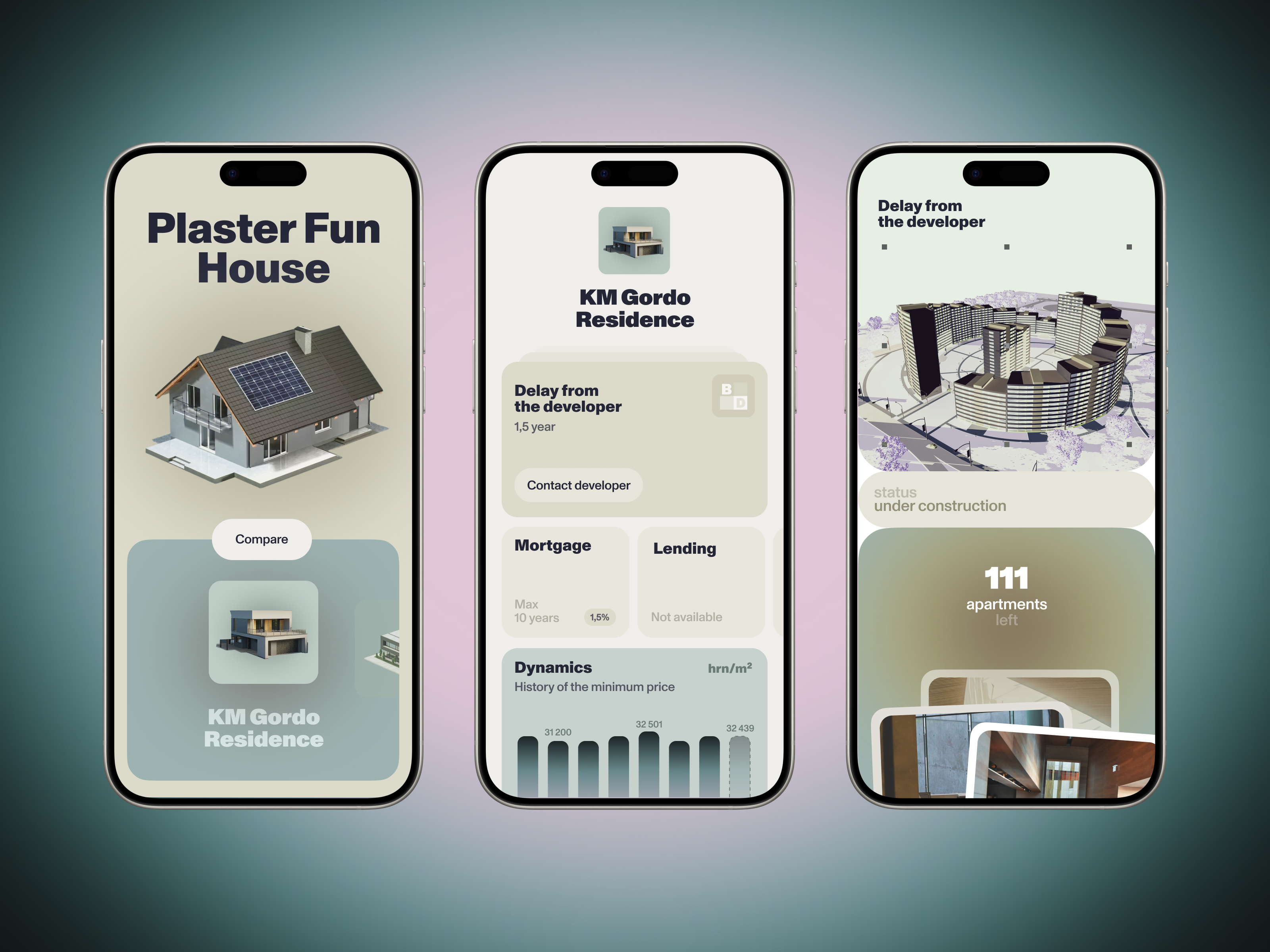 Real Estate Mobile App Concept app design b2b branding design design studio fintech product graphic design illustration interface mobile mobile design product design real estate ui user experience ux web app design