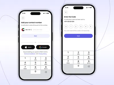 OTP Verification Page – Mobile UI Design app design authentication ui clean ui digital product figma design fintech ui login screen minimal ui mobile app ui mobile design modern ui otp verification passwordless login product design security ui ui design user experience user interface ux design verification screen