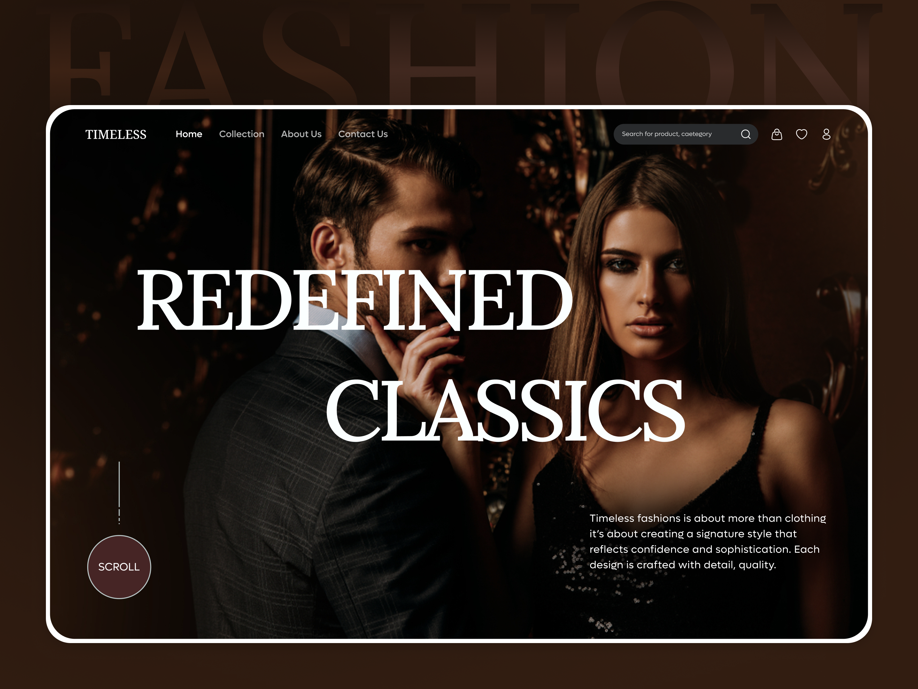 Fashion Ecommerce Landing Page design e shop ecommerce ecommerce landing page fashion fashion landing page landing page marketplace online shop online shopping online store product design store uiux uiux design web design website
