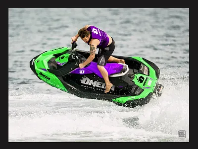 Omega Marine Branding Livery datradman hand drawn branding hand drawn logo hand drawn typography jetski lake life lifevest marine branding omega omega logo spark jetski sports logo water water logo watersports watersports branding