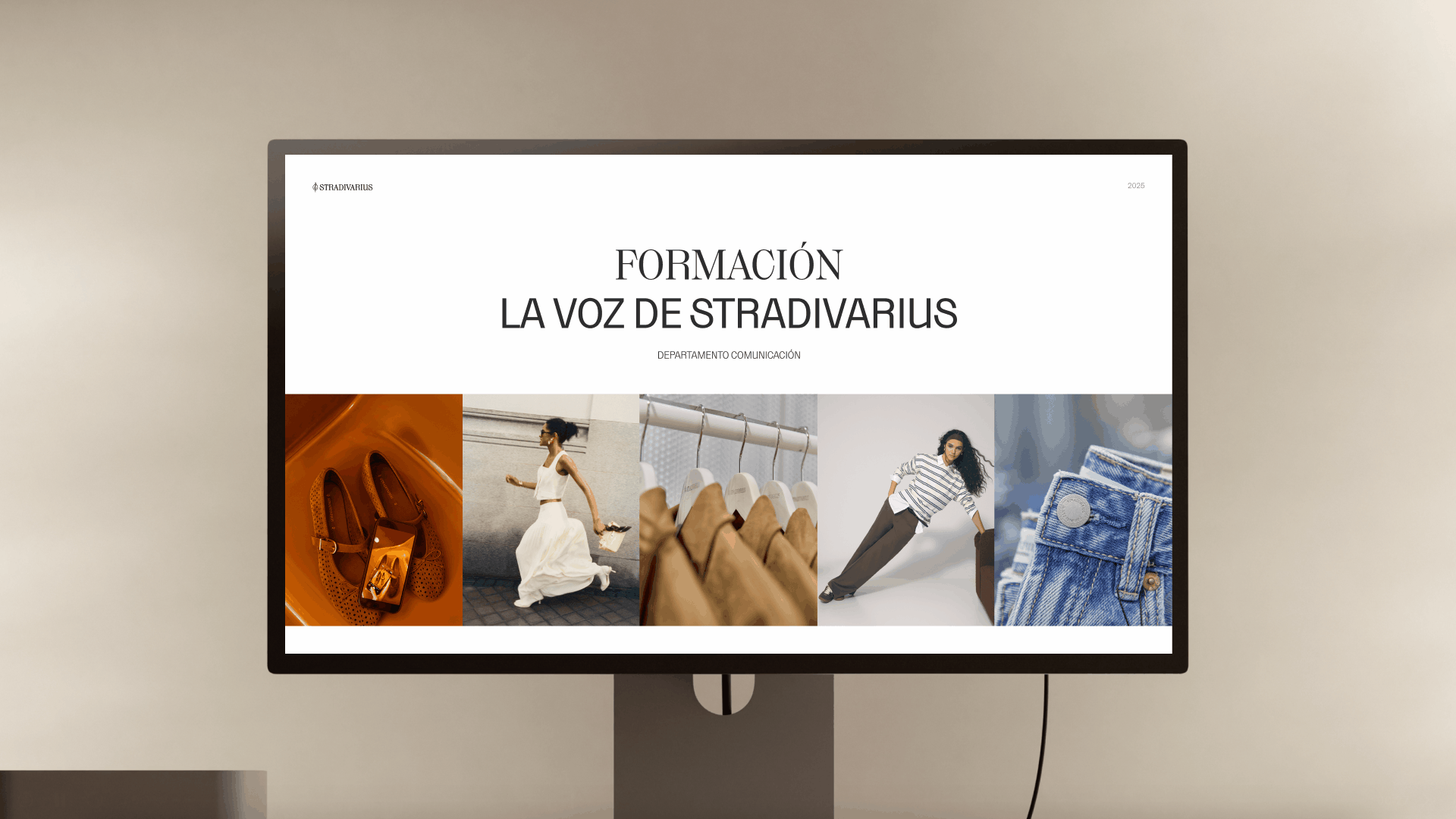 Editorial Design for Stradivarius art direction branding deck design editorial editorial design fashion graphic graphic design grid layout layout design photography presentation presentation design stradivarius type typography