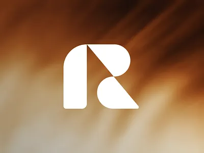 R logotype design concept brand branding design graphic design icon illustration logo typography vector