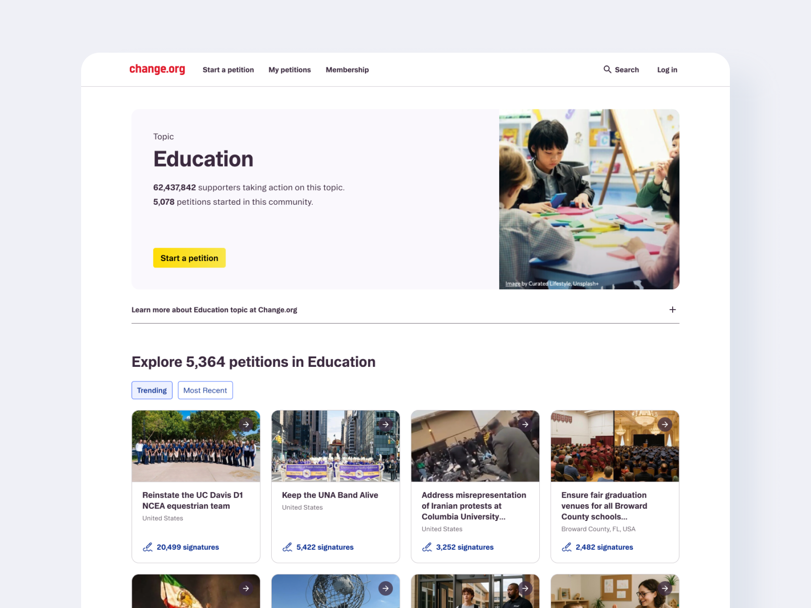 Designing topic pages that turn traffic into movements community design graphic design growthdesign illustration modularui topicpages ui ux uxdesign
