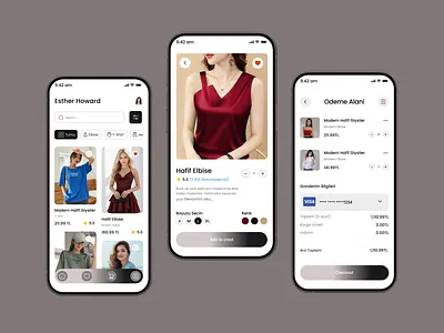 Fashion Mobile App UI Design animation brand branding closet dress fashion interaction lvwh mobile app mobile app design mobile app ui room shopping style ui design