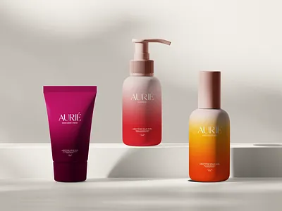 Aurié Skincare Branding & Packaging aesthetic branding beauty brand design beauty packaging brand identity brand strategy branding cosmetic branding luxury cosmetic branding luxury skincare minimal branding modern branding natural skincare packaging design personal care product design self care skincare branding skincare packaging design skincare product design visual identity