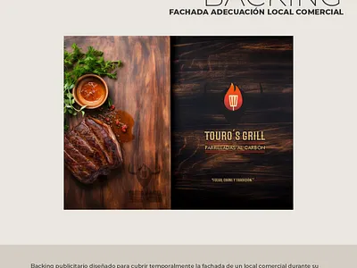 backing publicitario branding design graphic design impresion de lona logotipo vector