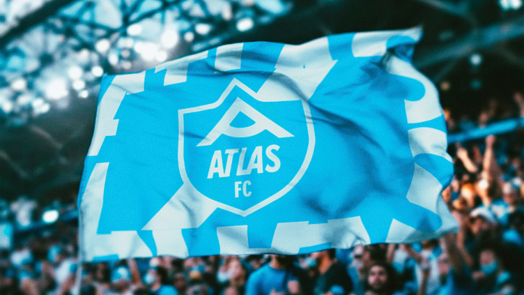 ATLAS FC x TUERCA Studio brand brand strategy brand system branding content marketing football logo soccer sports branding strategy