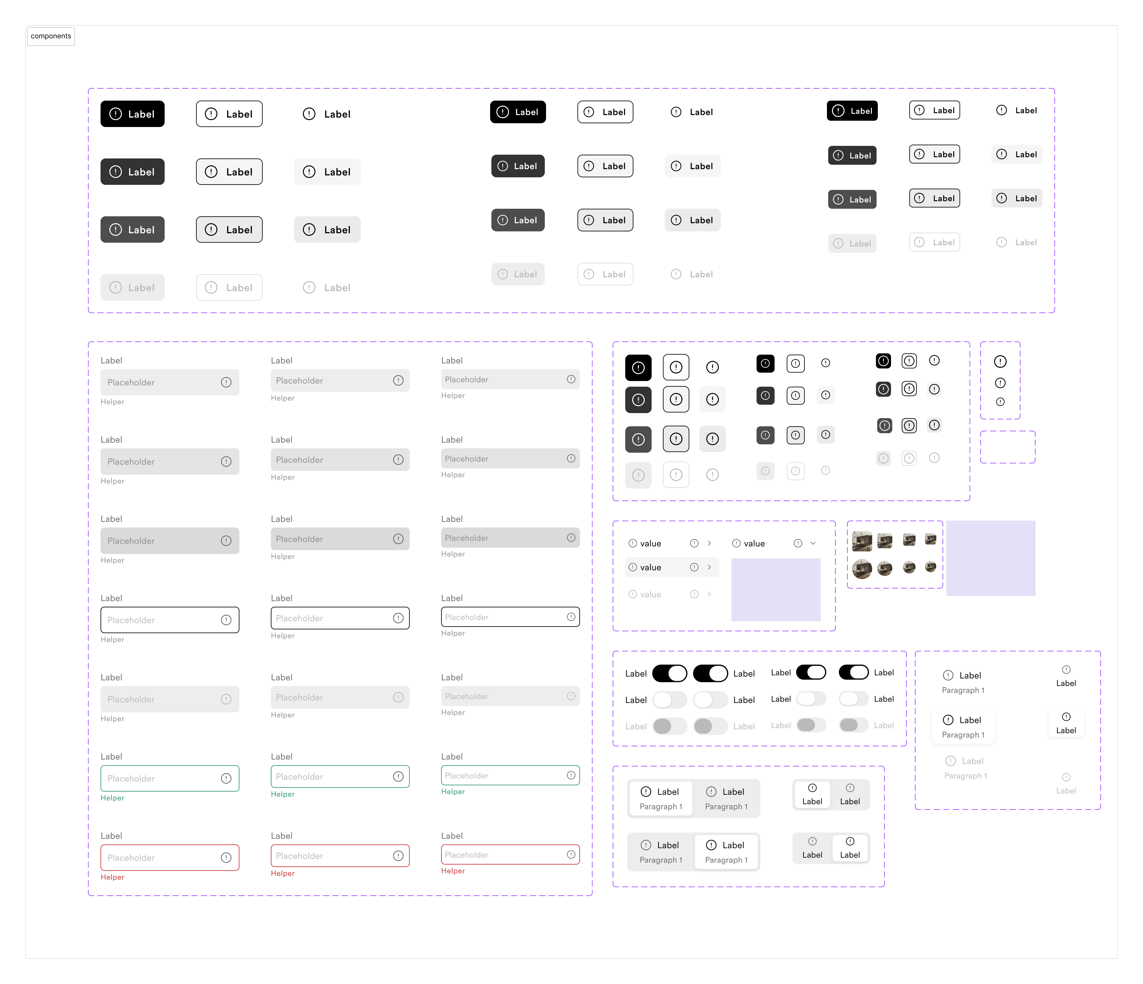 Editor UI + Design System complex ui design system design systems editor graphic design interface ui ux web app