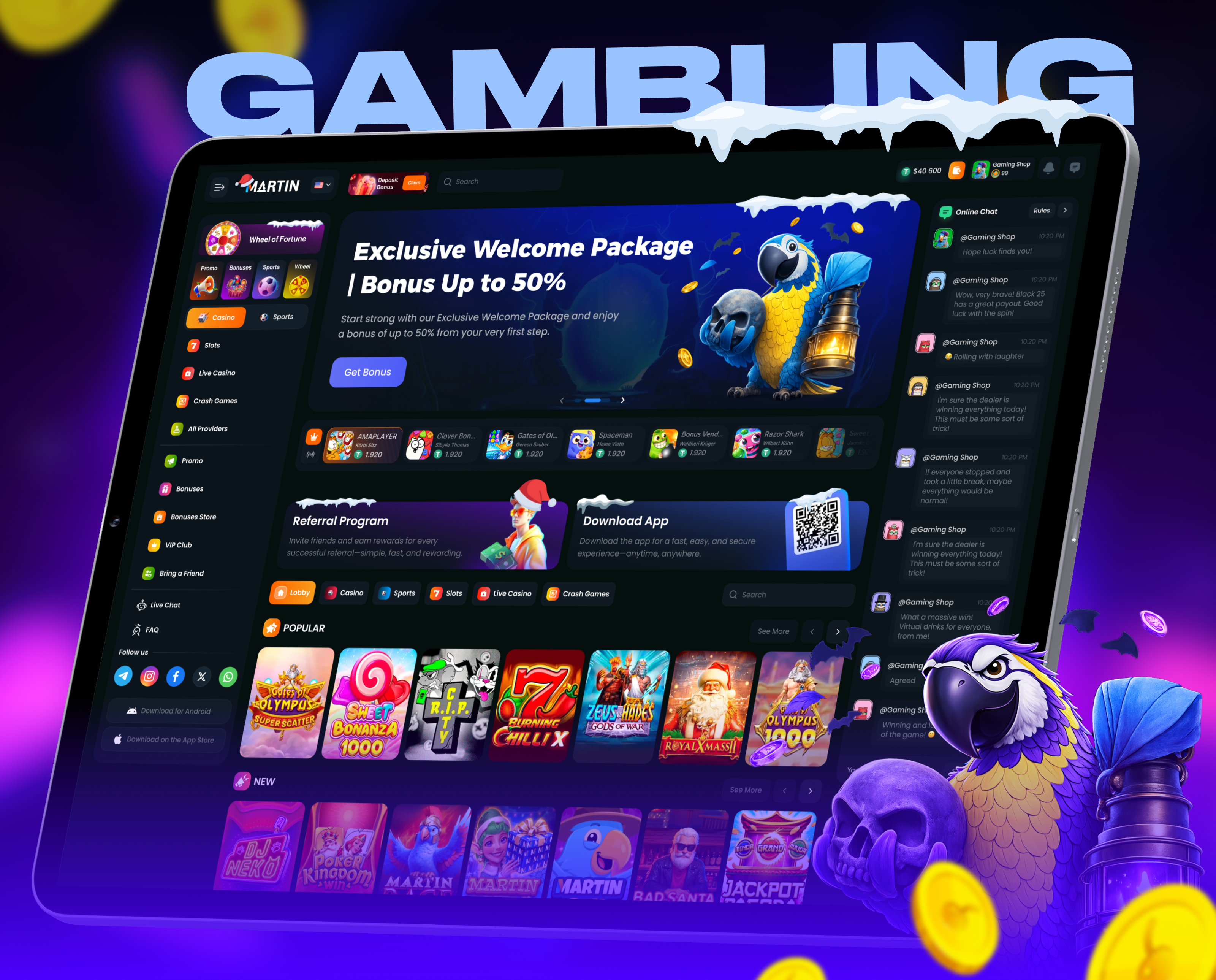 Casino Website Design bettong casino casino app casino betting casino games casino interface casino online casino platform crypto design slots gambling game ui gaming live casino mobile casino online casino original games sport betting website