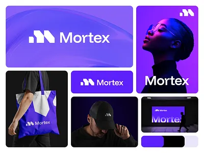 Mortex Branding | Logo & Visual Identity abstract logo bold logo brand identity branding business logo futurestick geometric logo icon letter m logo logo design logotype minimal mlogo modern logo uniquelogo