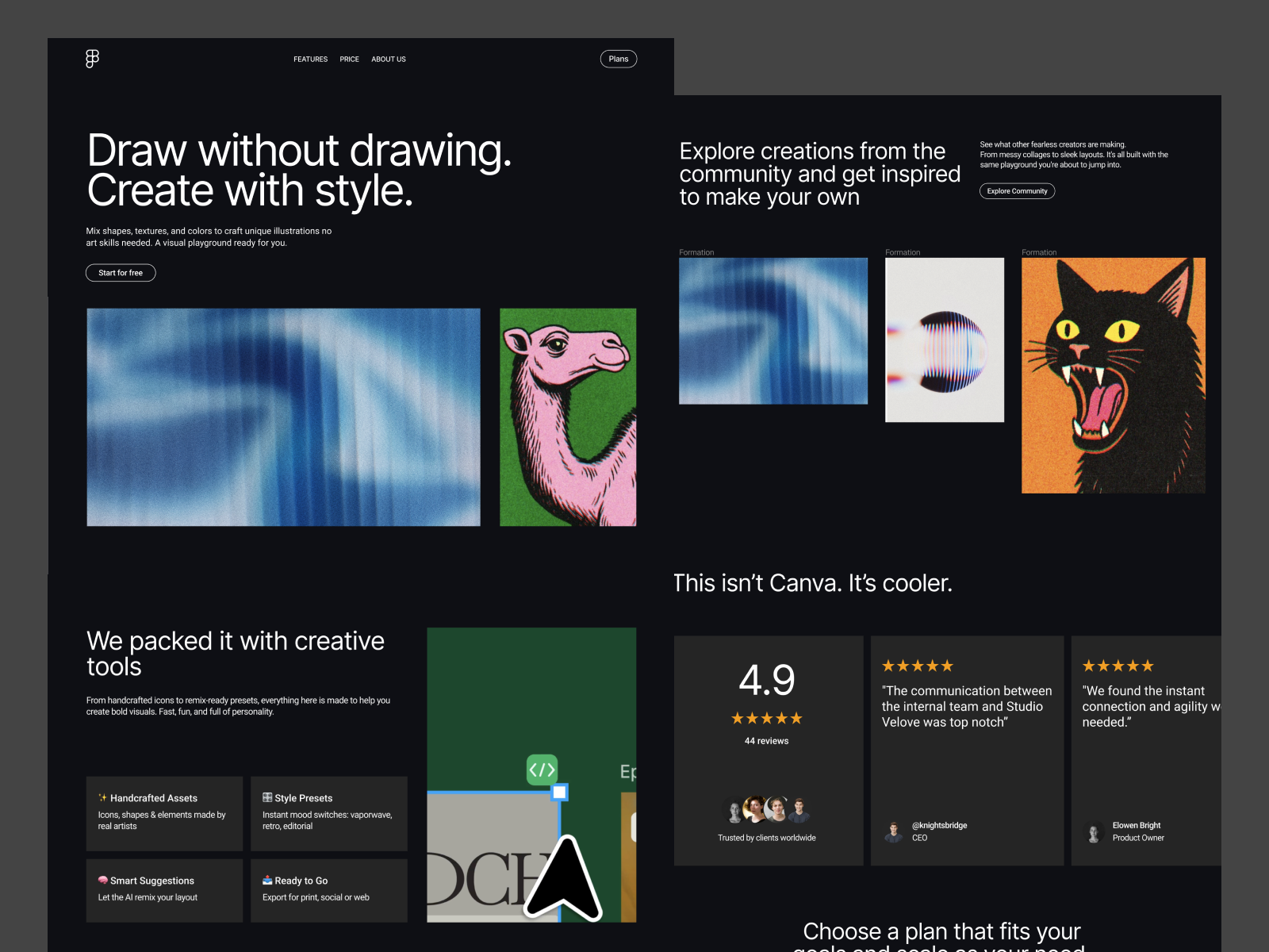 Example of Design + Webflow Website (10 Pages)