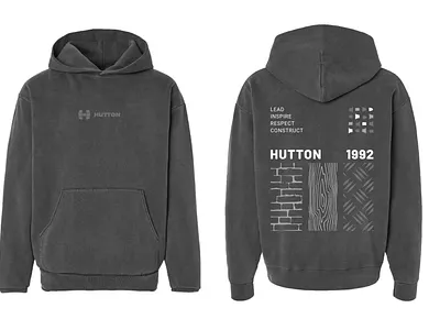 Hutton Hoodie branding clothing design graphic design hoodie illustration sweatshirt wichita