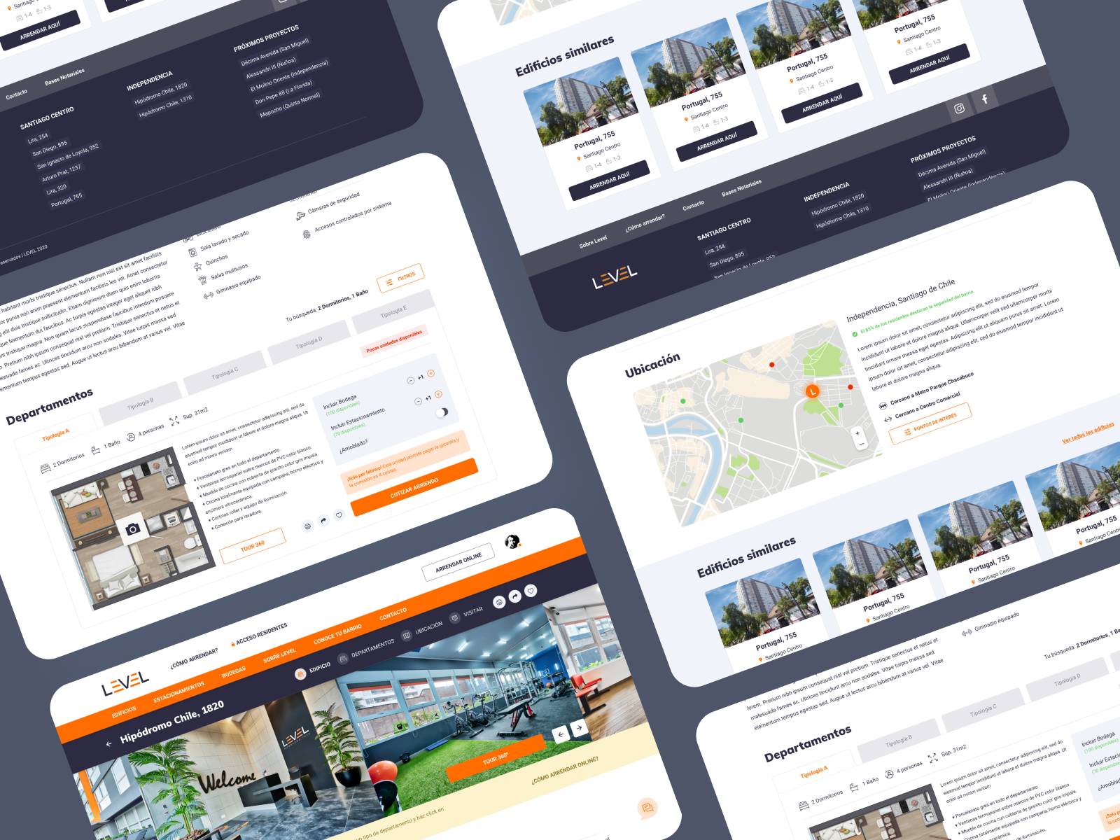 Level Rentals — Apartment discovery (Part 2 of 3) design graphic design housing productdesign ui uxdesign