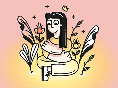 Love me! design graphic design illustration