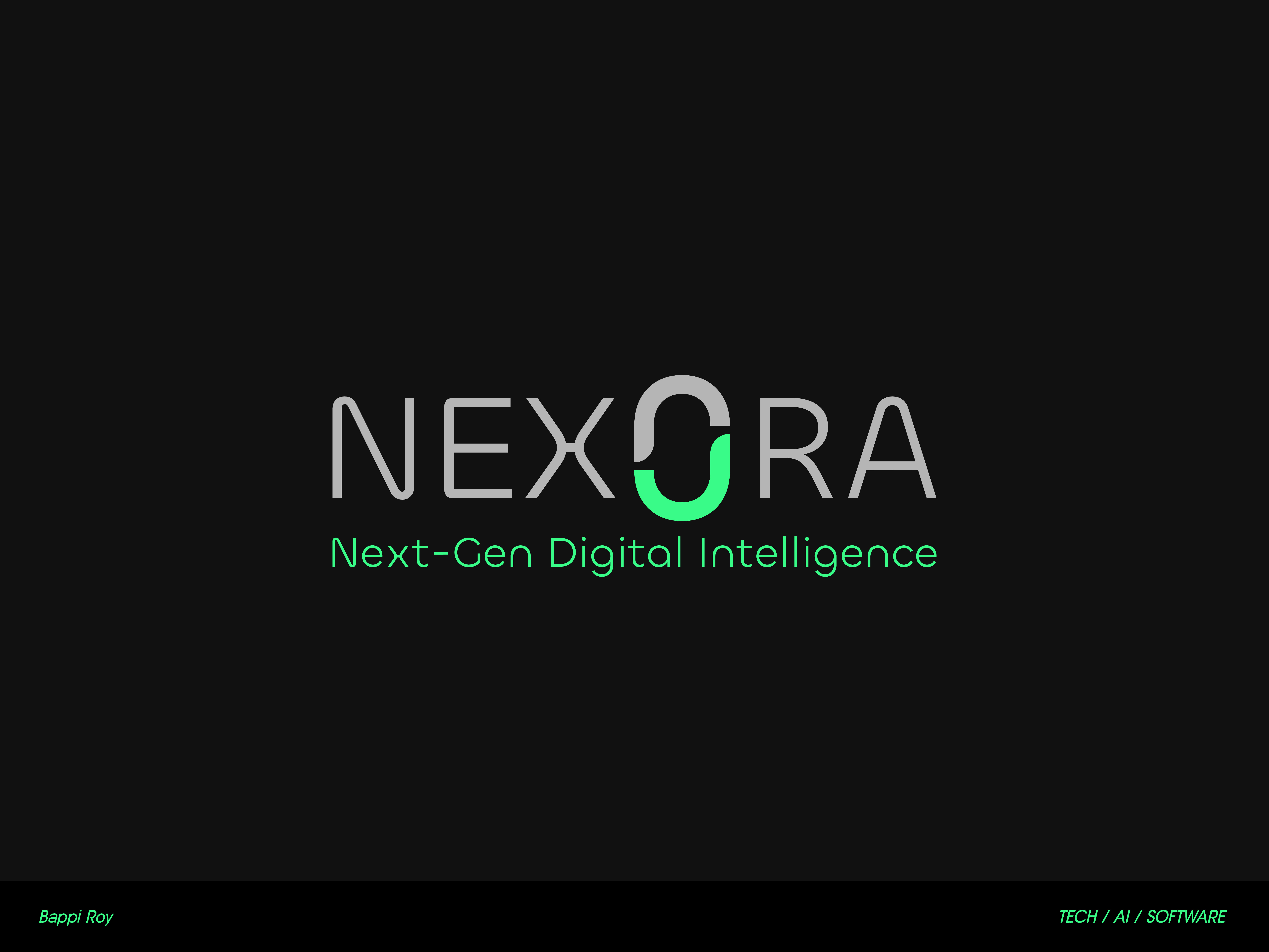 Nexora — Next-Gen Digital Intelligence Logo Design ai branding brand identity branding design digital intelligence dribbble shot futuristic design graphic design logo logo design minimal minimal logo modern modern logo saas logo startup branding tech logo technology brand visual identity