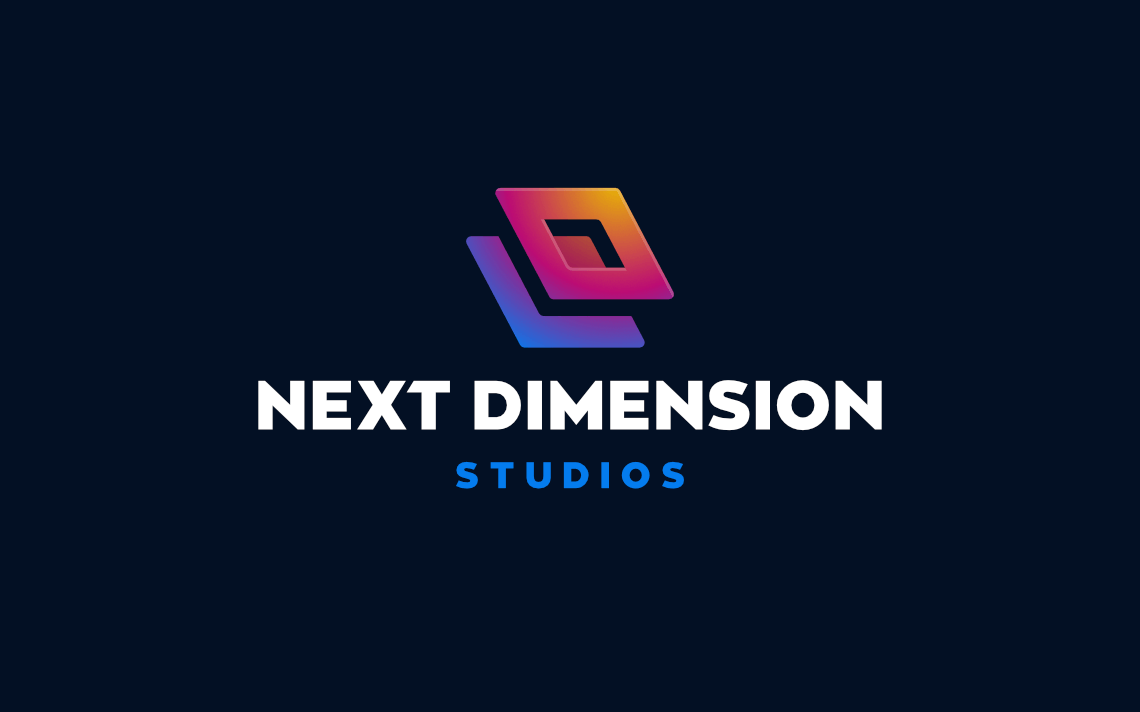 Futuristic Digital Entertainment Studio Logo & Branding