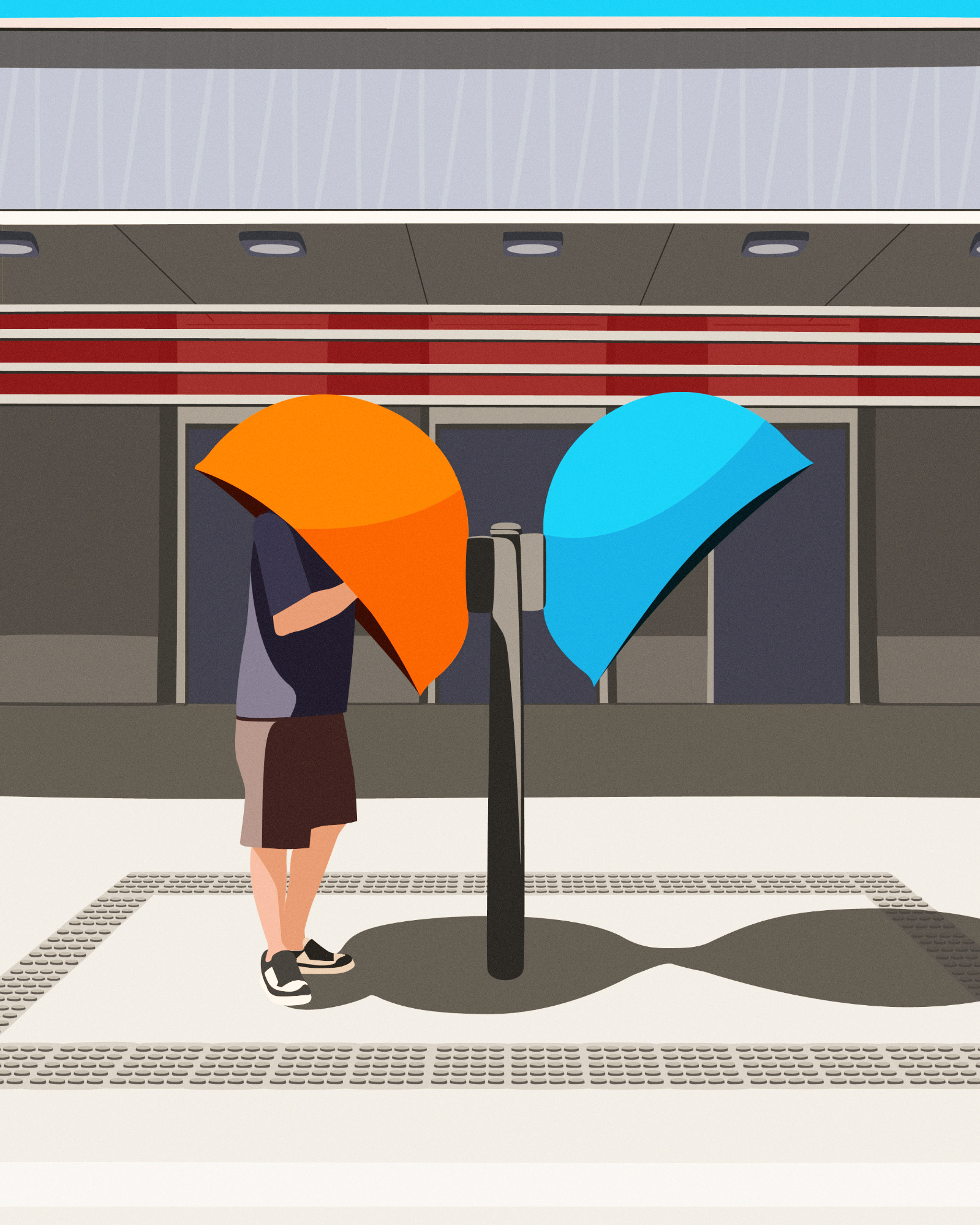 Orelhão - São Paulo architecture graphic design illustration urbandesign