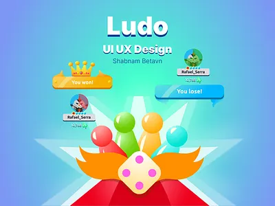 Ludo (UI UX Design) animation app u ui ui design uiuxdesign ux