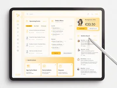 Internal Platform for American Academy in Rome branding dashboard ui dashboard ux ui ui design ux design uxui uxui design web design