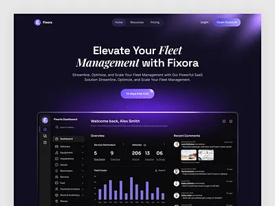 SaaS landing page hero section design hero section hero section design homepage homepage design landing page landing page design product landing page saas saas hero saas landing page saas template software design template design ui design web design website website redesign