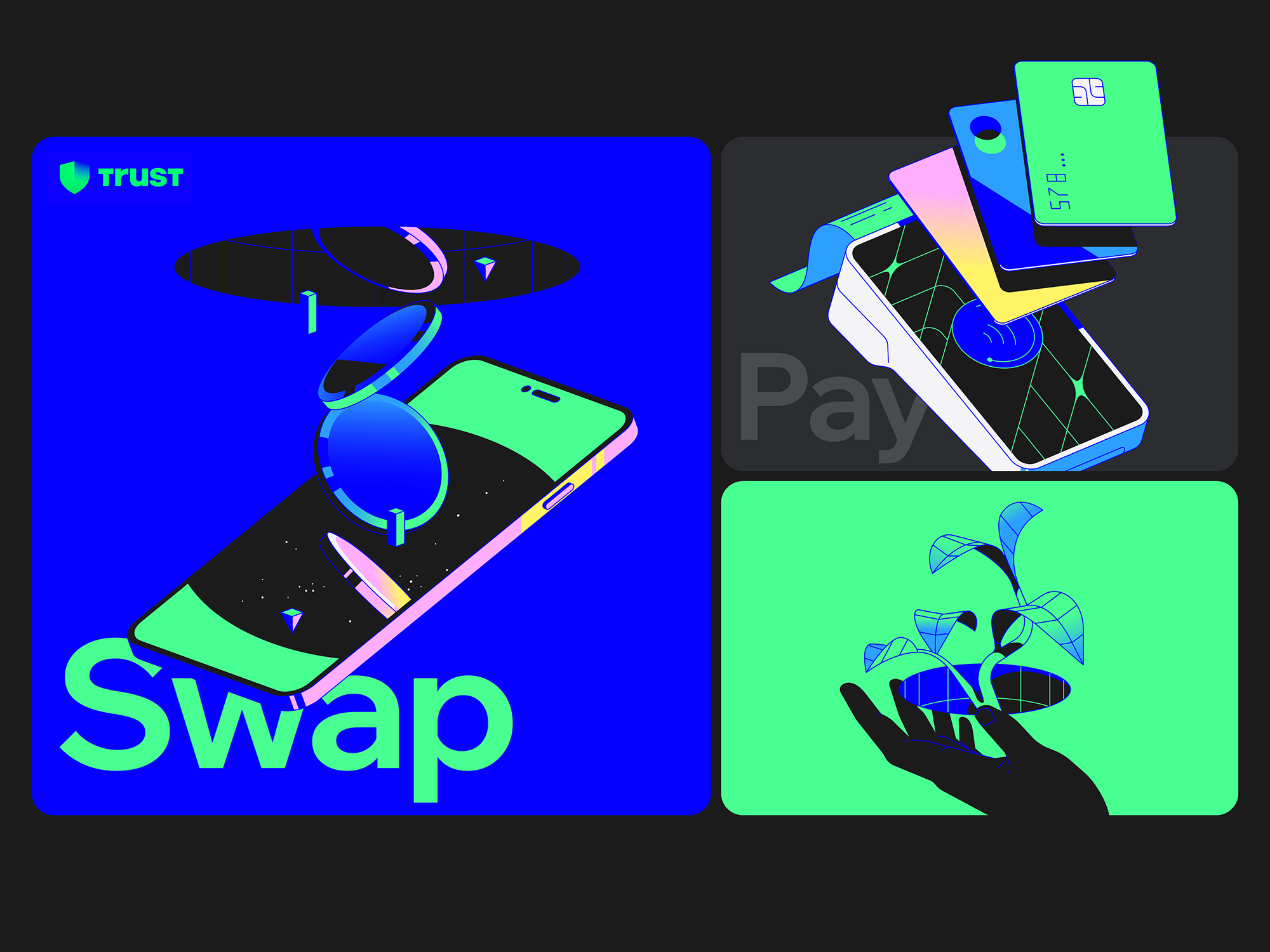 Trust Wallet - Illustrations