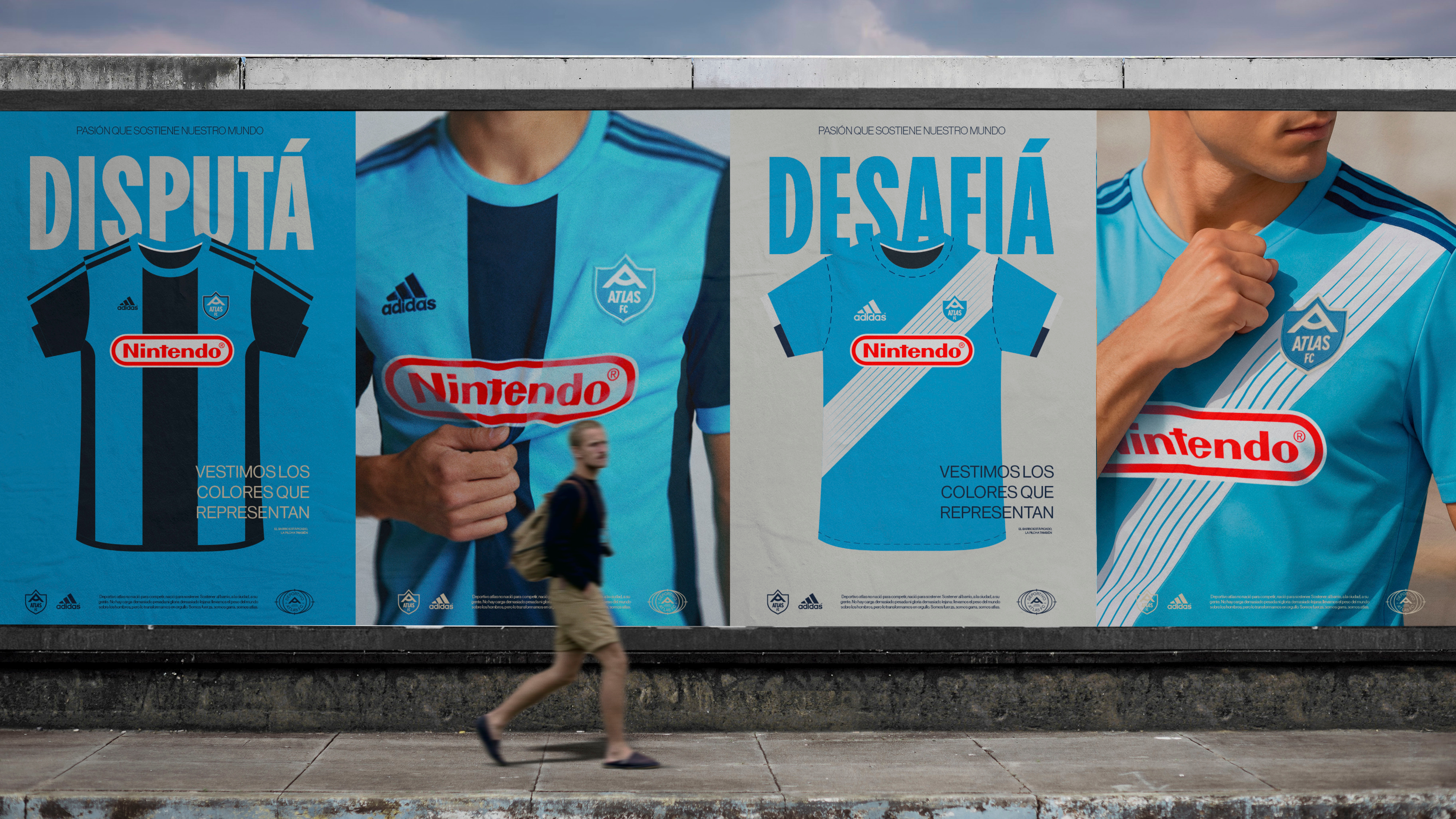 ATLAS FC x Tuerca Studio 3d branding design graphic design identity illustration logo typography ui