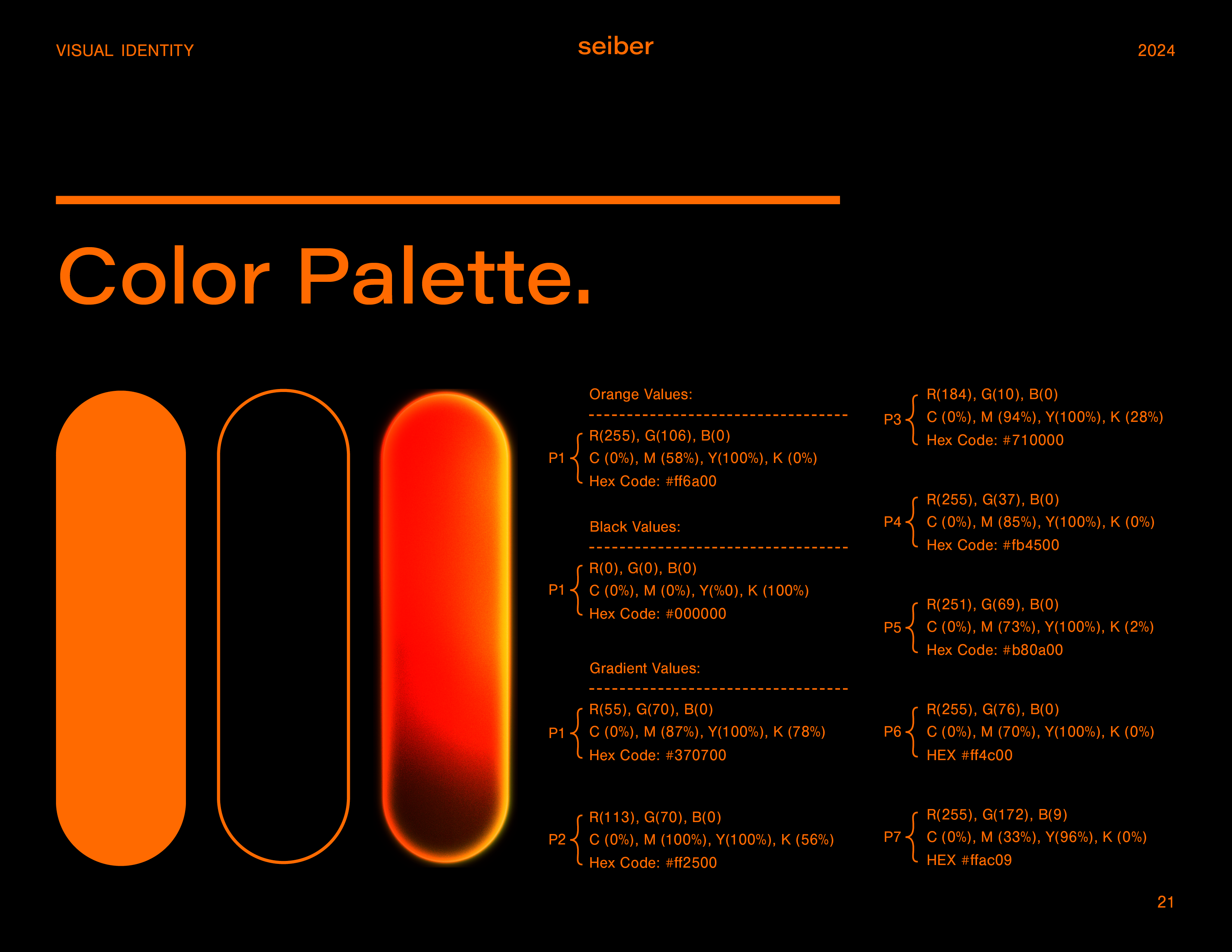 Example of Brand Book & Visual Identity Design