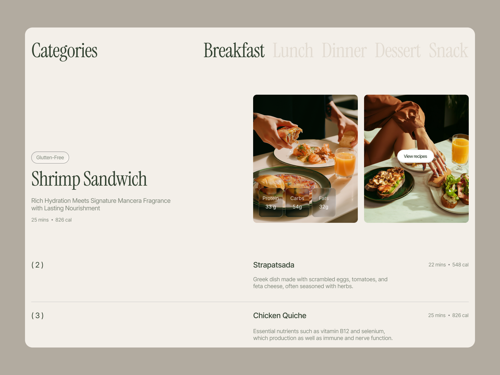 Example of Landing Page UI Design & Development