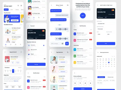 Doctor Appointment Mobile Apps app app design appointment design doctor appointment doctor appointment mobile apps doctor booking app minimal mobile app mobile ui online doctor ui