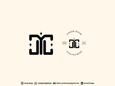 JTL Logo Design apparel badge branding design graphic design illustration logo logo designer logodesign logomaker logotype monogram monogramlogo retro typography vector